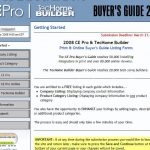 CEPro/TecHome Builder Buyer's Guide: Main Page (March 2008)