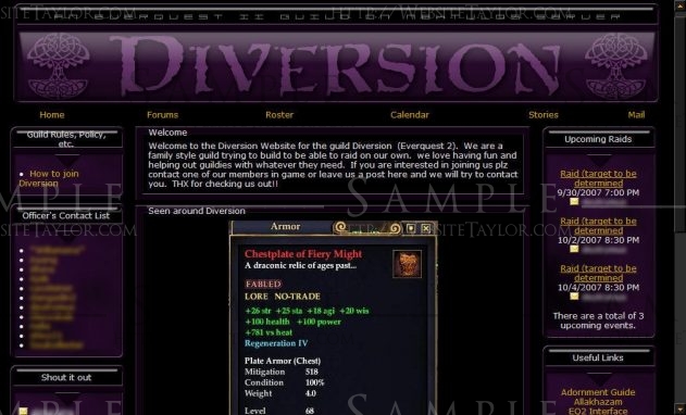 Diversion: Main Page (September 2007)