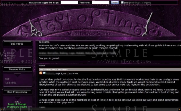 Test of Time: Main Page (July 2008)