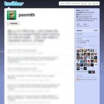 Twitter Theme: pasmith [widescreen] (May 2009)