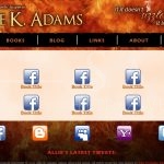 Allie K. Adams: Books Page (September 2011)