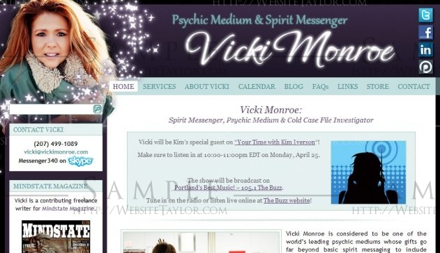 Vicki Monroe: Main Page (October 2010)